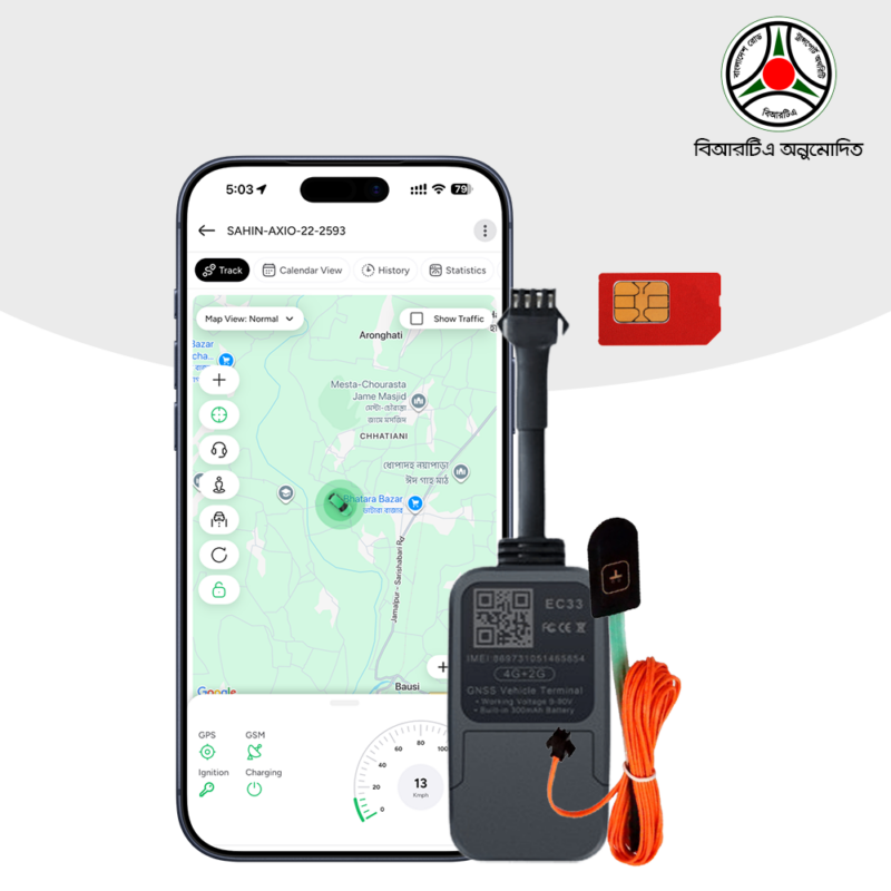 BRTA Certified Classic GPS Tracker